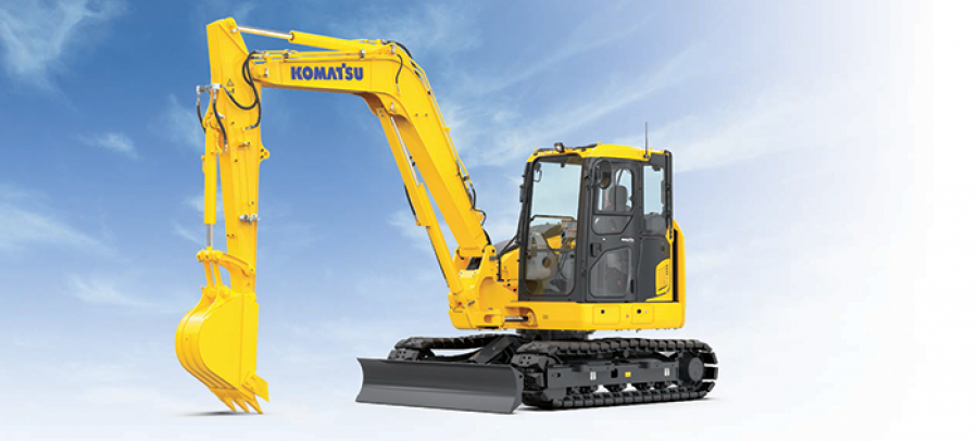 Komatsu prezentuje nową midi koparkę