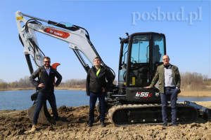 Bobcat E55z – prezentacja w Starej Cegielni