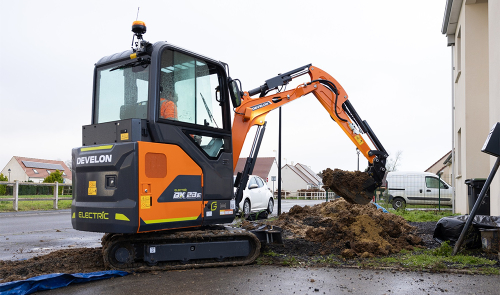 Nowość od Develon - minikoparka