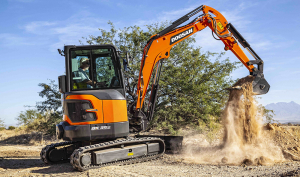 Cztery nowe minikoparki Doosan