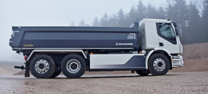 Pierwsza elektryczna wywrotka z zabudową KH-KIPPER