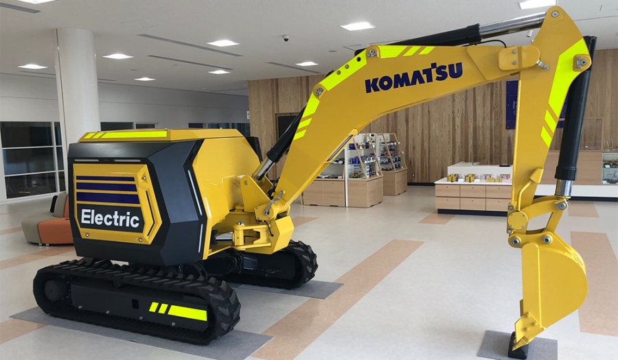 W pełni elektryczne Komatsu
