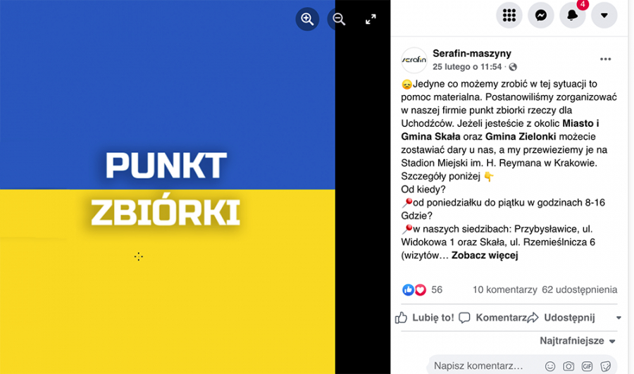 Pomoc dla Ukrainy