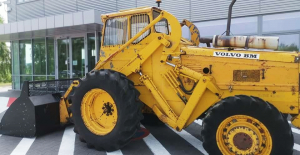 Zabytkowa ładowarka Volvo w polskim serwisie!
