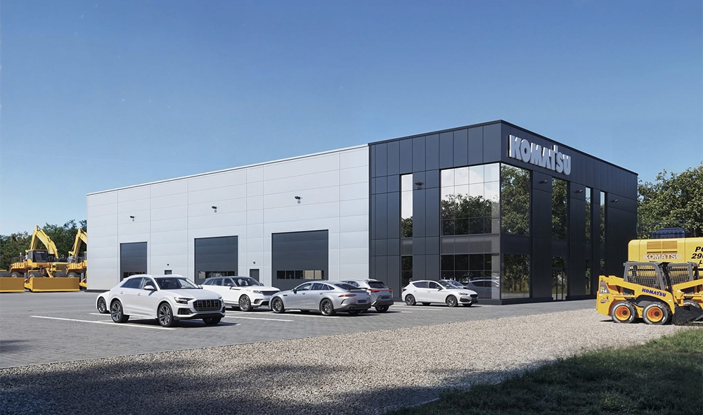 Powstaje nowy oddział Komatsu Poland!
