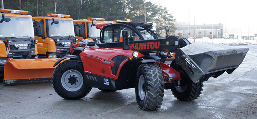 Manitou wspiera gdyńskich drogowców