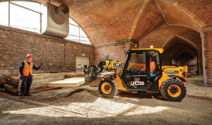 JCB Loadall w pełni zelektryfikowany