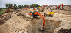 Pierwsza w Europie  Hitachi  ZX130-7 pracuje w Anglii