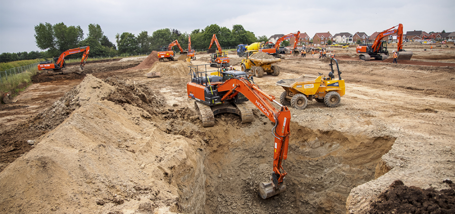 Pierwsza w Europie Hitachi ZX130-7 pracuje w Anglii
