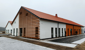 Ekologiczny biurowiec z modułów drewnianych