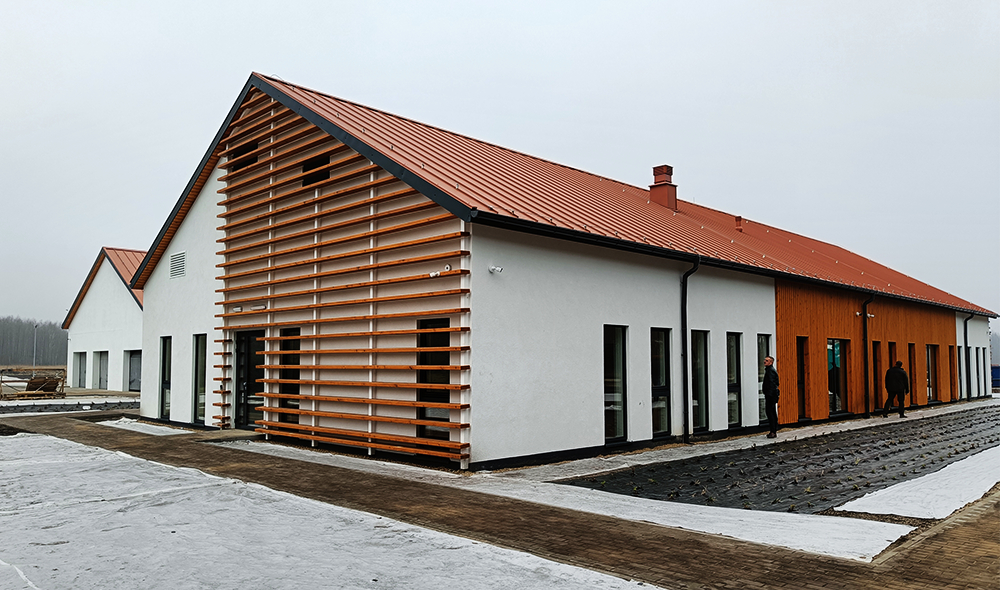 Ekologiczny biurowiec z modułów drewnianych