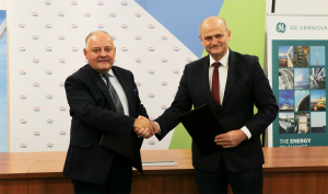 Zielony wod&oacute;r z turbiny wiatrowej