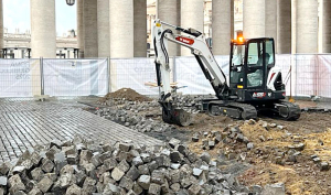 Maszyny Bobcat szykują Jubileusz w Rzymie