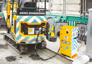 Szybka ładowarka do wszystkich maszyn JCB E-TECH