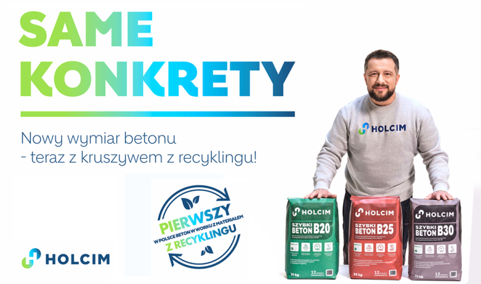 Już na rynku: beton  z kruszywem z recyklingu