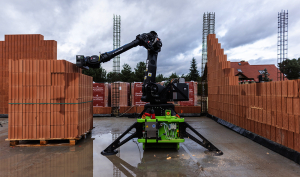 Robot murarski w akcji!