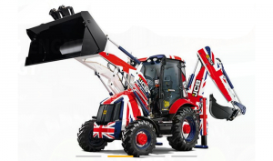 Uchodźcy z Ukrainy pod opieką JCB